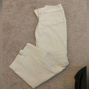 The limited khaki ankle stretch work pants